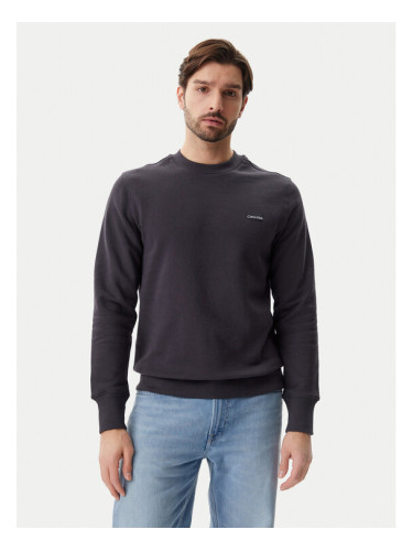 Calvin Klein Jeans Суитшърт J30J327530 Сив Regular Fit
