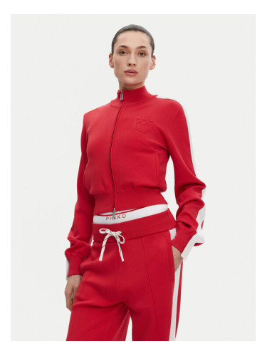 PINKO Суитшърт Wellington Maglia 104738 A2FQ Червен Regular Fit