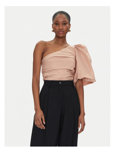 PINKO Блуза Magnanina 104826 Y3LE Бежов Regular Fit