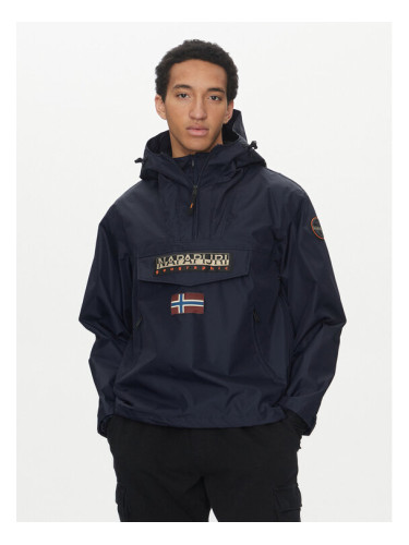 Napapijri Анорак Rainforest Next Sum NP0A4ILW Син Loose Fit