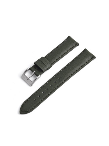 Текстилна каишка 22 мм, зелена, RMN-CWB041-22P-3A