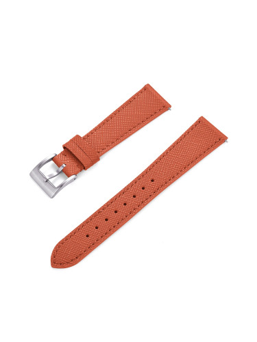 Кожена каишка 20 мм, оранжева, RMN-GLB0114-20L-4A2