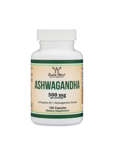 Ашваганда 250 mg 120 капсули | Double Wood
