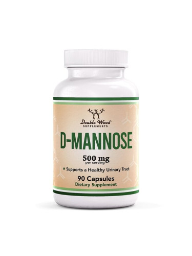 D-Маноза 500 mg 90 капсули | Double Wood
