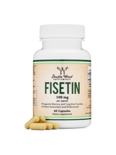 Fisetin/ Физетин, 100 mg, 60 капсули Double Wood