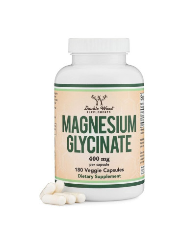 Магнезий (глицинат) 180 капсули | Double Wood