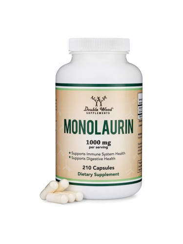 Монолаурин 500 mg 210 капсули | Double Wood