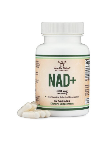 Клетъчно здраве - NAD+ Никотинамид Аденин Динуклеотид, 250 mg x 60 капсули Double Wood