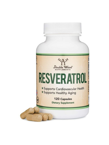 Resveratrol/ Ресвератрол, 120 капсули Double Wood