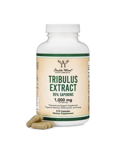 Tribulus Extract/ Трибулус / Бабини зъби Екстракт, 210 капсули Double Wood
