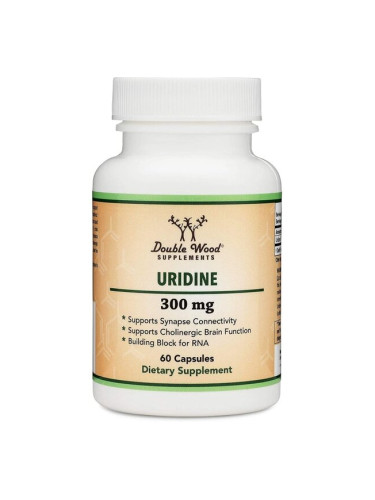 Uridine/ Уридин монофосфат, 60 капсули Double Wood