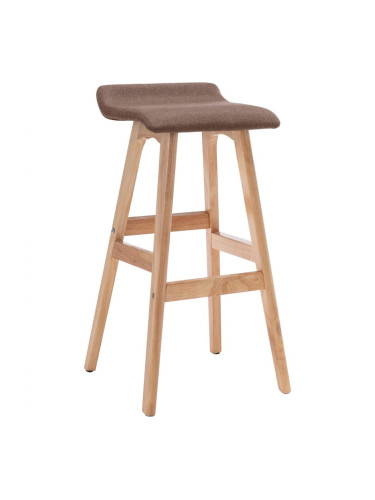 Sonata H Бар стол, таупе, текстил