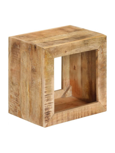 Sonata H Табуретка 40x30x40 см масивно дърво манго