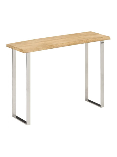 Sonata H Конзолна маса с жив ръб 105x33x76 см масивно мангово дърво