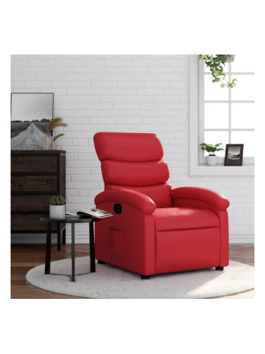 Sonata H Наклоняем стол, червен, изкуствена кожа