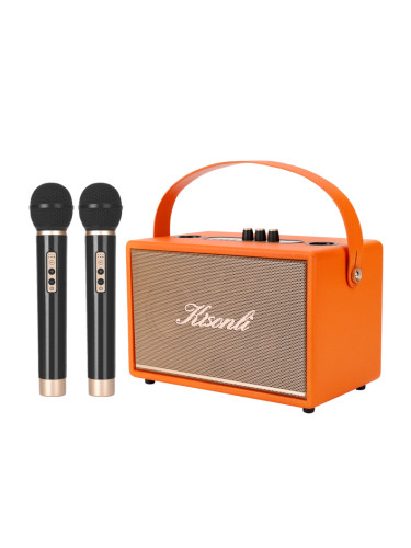 Тонколона Kisonli G108, Караоке, Bluetooth, USB, SD, AUX, Различни цветове - 22306