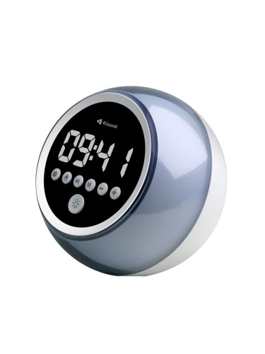 Тонколона Kisonli Q6C, Bluetooth, SD, FM, RGB, Бял - 22283