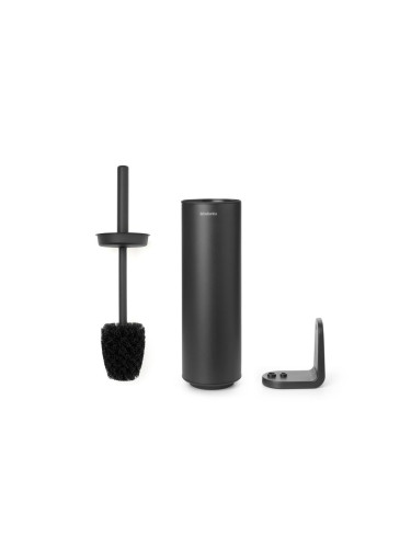 Четка за тоалетна със стойка Brabantia MindSet Mineral Infinite Grey N