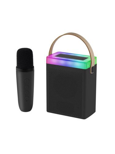 Тонколона Kisonli G22, Караоке, Bluetooth, USB, SD, AUX, RGB, Различни цветове - 22297