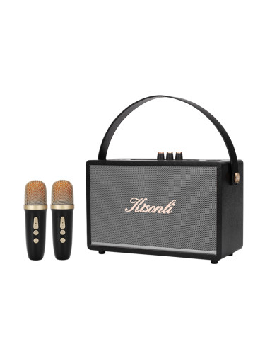 Тонколона Kisonli G107, Караоке, Bluetooth, USB, SD, AUX, Различни цветове - 22305