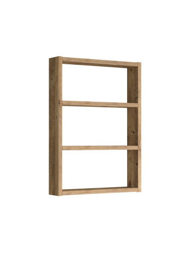 Lappajärvi кухненски рафт с 3 рафта 60 x 43 x 9 cm рустик дъб []