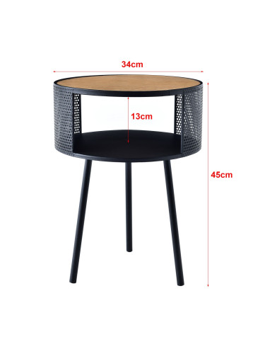 Помощна маса Bjørnsund кръгла 34 cm широка []