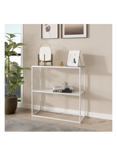 Конзолна маса Strömstad 80x80x26cm бяла, мат []