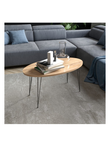 Холна маса Skævinge 43x90x50cm дървесни цветове []