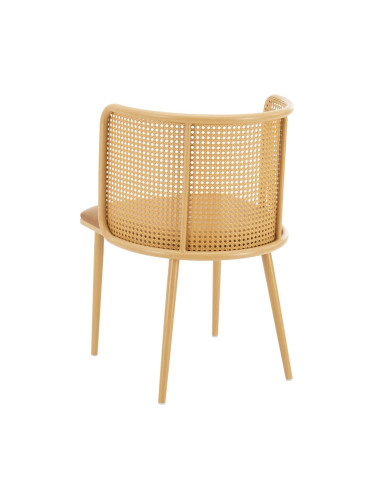 Комплект столове за трапезария Flen от 2 кафяво/дърво []