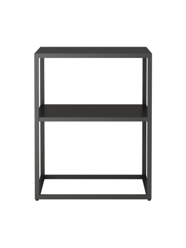 Помощна маса Raahe с рафт черна []