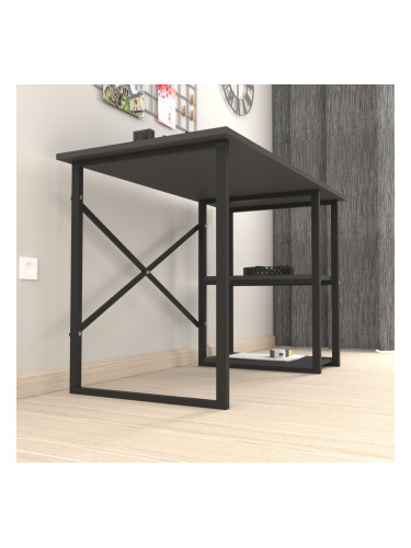 Бюро Nittedal с рафт 120x60x75см антрацит []