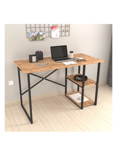 Бюро Nittedal с рафт 120x60x75см дъб вид []