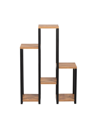 Етажерка Rosenholm с 6 рафта в дървесни цветове []