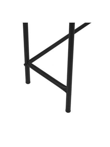 Рафт за пералня Nordborg метален 161x69x24,5 см черен []