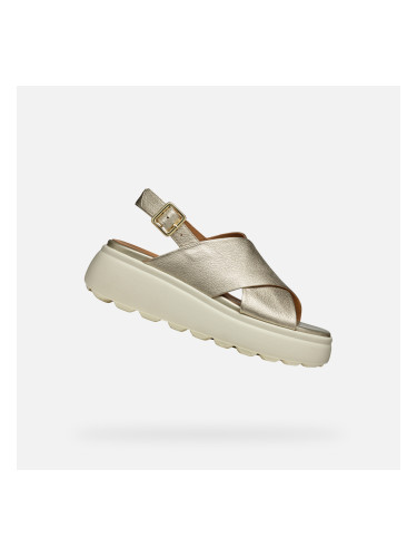 Gold Women's Sandals Geox Spherica EC4.1 S - Women's