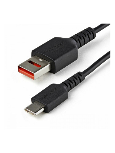 Кабел USB A към USB C Startech USBSCHAC1M           Черен