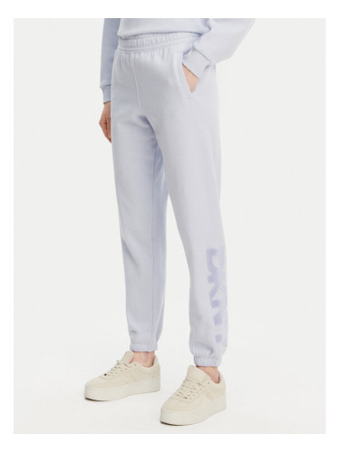 DKNY Sport Долнище анцуг DP5P3585 Светлосиньо Regular Fit