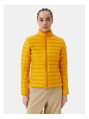 Save The Duck Преходно яке D39760W GIGA20 Жълт Regular Fit