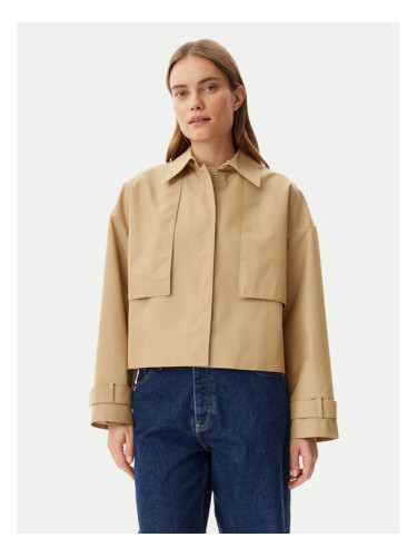 Calvin Klein Преходно яке K20K208379 Бежов Relaxed Fit