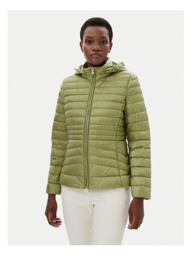 Geox Пухено яке Jaysen W5525B T3146 F3275 Зелен Regular Fit