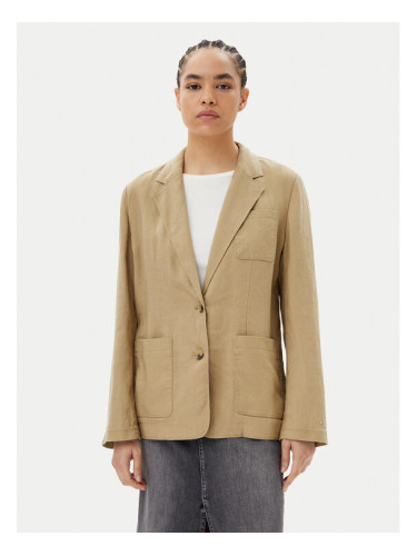 Tommy Hilfiger Сако Ess WW0WW44757 Бежов Regular Fit