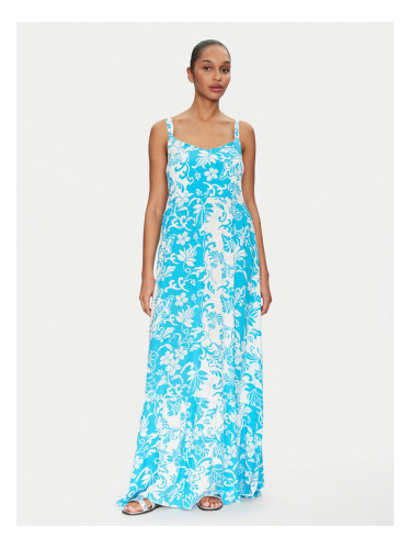 Gaudi Лятна рокля 511BD15012 Син Regular Fit