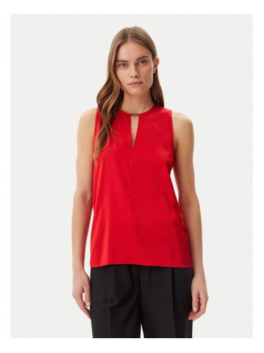 Calvin Klein топ K20K208190 Червен Regular Fit