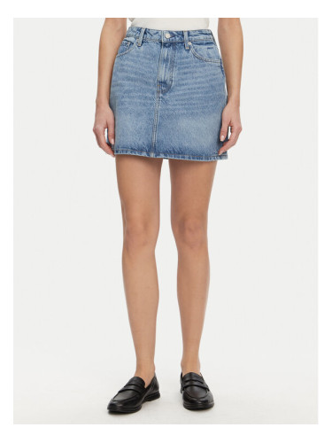 Tommy Hilfiger Дънкова пола WW0WW44392 Син Regular Fit