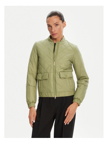 Geox Преходно яке Amabel W5520F T3132 F3275 Зелен Regular Fit