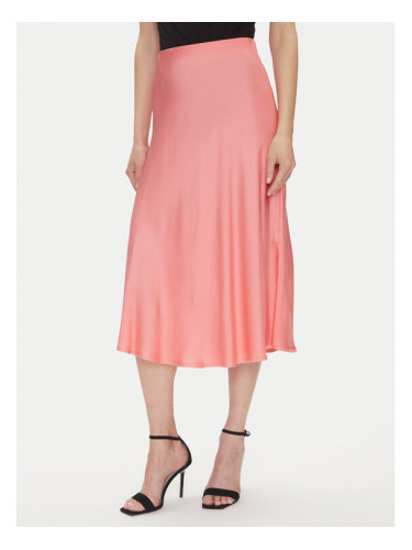 Fracomina Миди пола FJ25SG2003W45101 Коралов Regular Fit