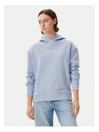 Calvin Klein Суитшърт Hero Logo K20K205449 Син Regular Fit