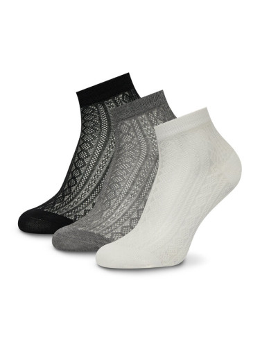 Nine West Дълги чорапи KR_NW_SHINY_Z_SS25 (3 PACK) Цветен