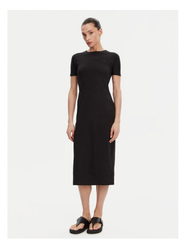 Calvin Klein Ежедневна рокля K20K208299 Черен Slim Fit