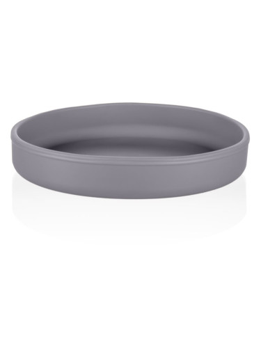 Zopa Silicone Plate чиния 6 m+ Dove Grey 1 бр.